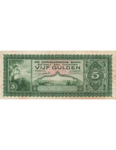 Curaçao 5 Gulden - 1943 - P.25 5 gulden 1943