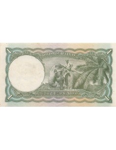 Ceylan 1 Rupee - Georges VI - 01-03-1949 - P.34 1 rupee 1949 2