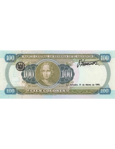 El Salvador 100 Colones - 12-03-1993 - P.140 100 colones 1993