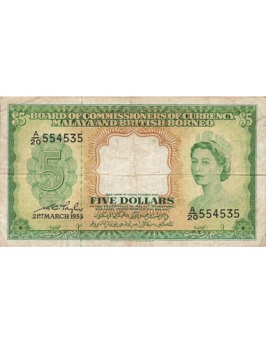 Malaya et Bornéo Elisabeth II