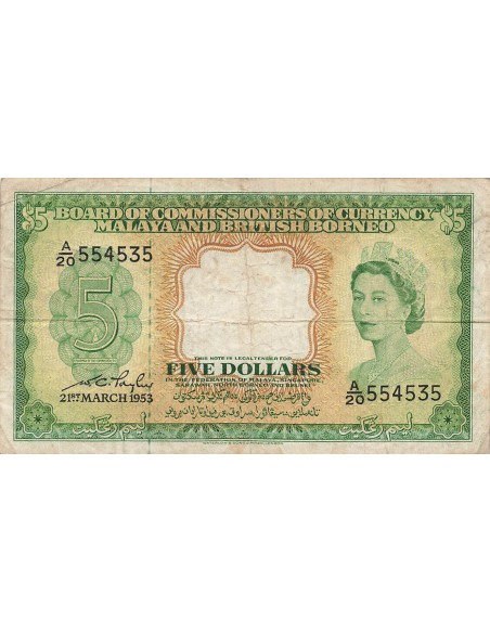 Malaya et Bornéo Elisabeth II