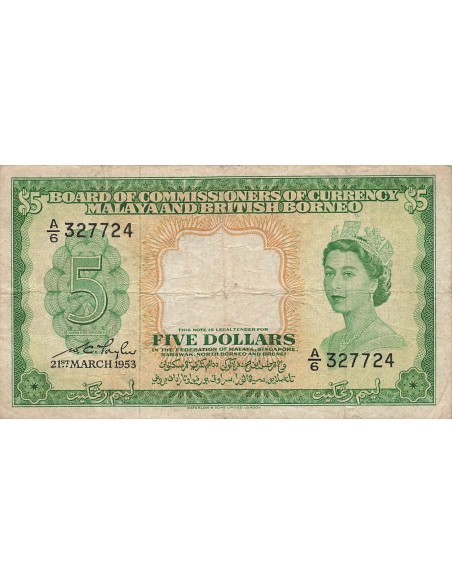 Malaya et Bornéo Elisabeth II