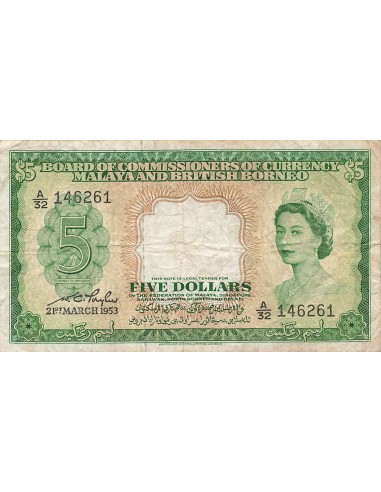 Malaya et Bornéo Elisabeth II