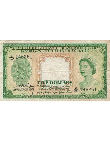 Malaya et Bornéo Elisabeth II