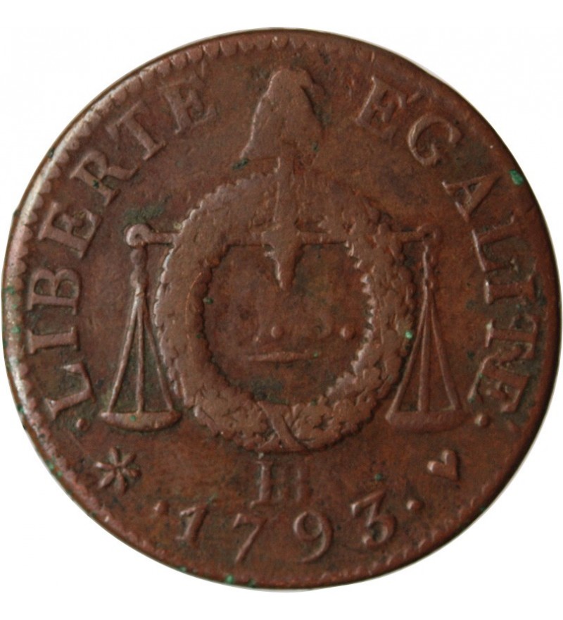 REVOLUTION FRANCAISE, CONVENTION - SOL AUX BALANCES 1793 BB STRASBOURG