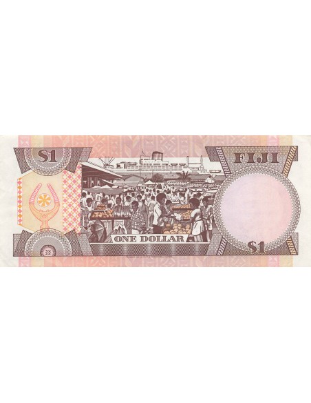 Reine d'Angleterre et du Commonwealth 1 Dollar - Elisabeth II - ND (1980) - P.76 1 dollar 1980