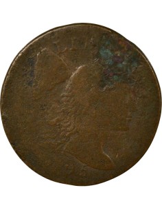 Etats Unis d'Amérique Liberty Cap 1/2 cent Cuivre 1795 Philadelphie 2