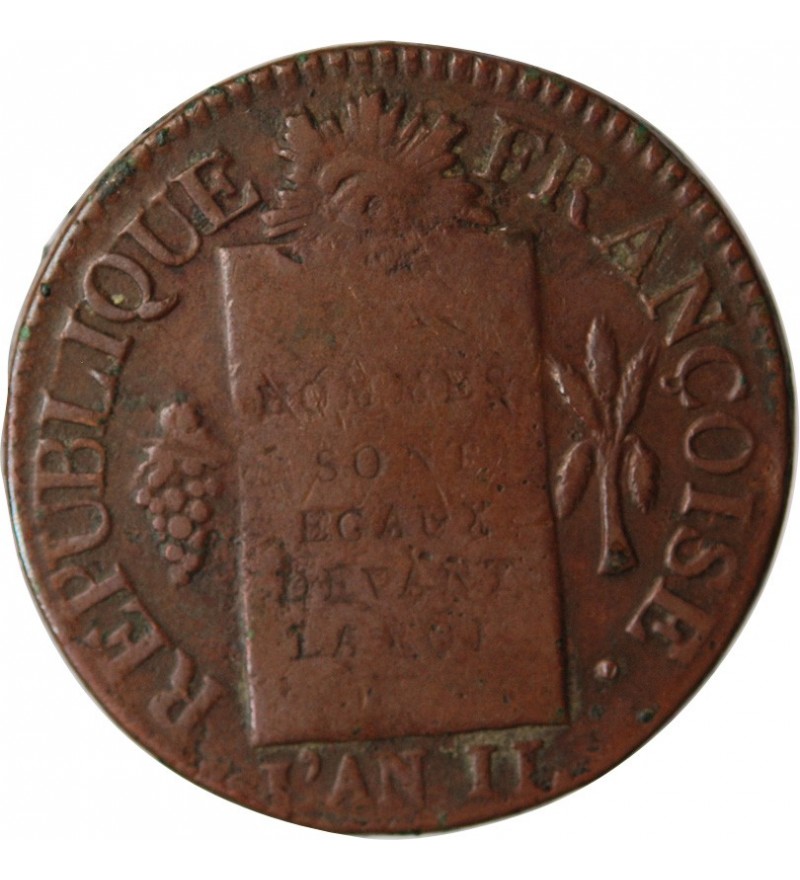 REVOLUTION FRANCAISE, CONVENTION - SOL AUX BALANCES 1793 BB STRASBOURG