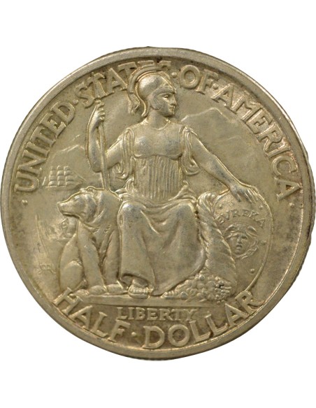 USA Exp. Californie-Pacifique  1/2 Dollar Argent 1935 S - San Francisco