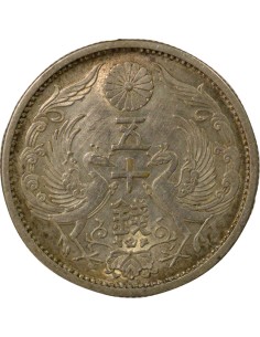 Japon Shōwa Tennō Showa - 50 Sen Argent - An 9 (1934) 50 sen Argent An 9 (1934) 2