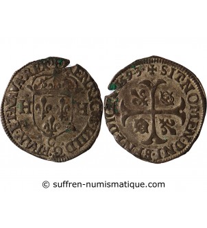 HENRI IV - DOUZAIN AUX 2 H 1593 C SAINT-LÔ
