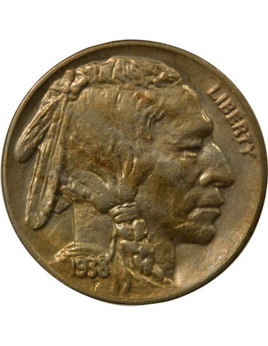 sol plat 5 cents Cuivre-Nickel 1938 D - Denver