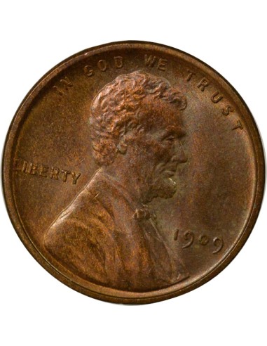 V.D.B 1 cent Cuivre 1909 Philadelphie