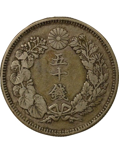 Japon Meiji Meiji - 50 Sen Argent - An 40 (1907) 50 sen Argent An 40 (1907) A Paris