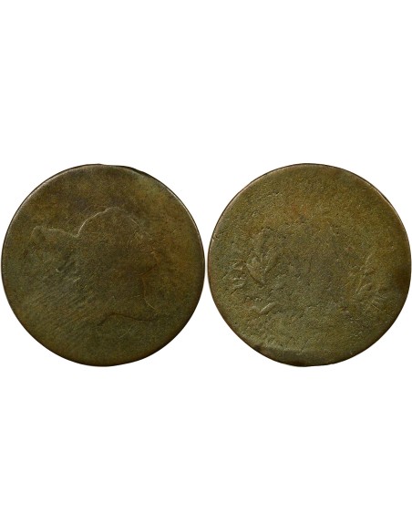 Etats Unis d'Amérique Liberty Cap 1/2 cent Cuivre 1794-1797 Philadelphie