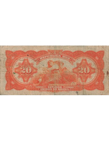 Brésil 20 Mil Reis - ND (1936) - P.48 20 mil reis 1936