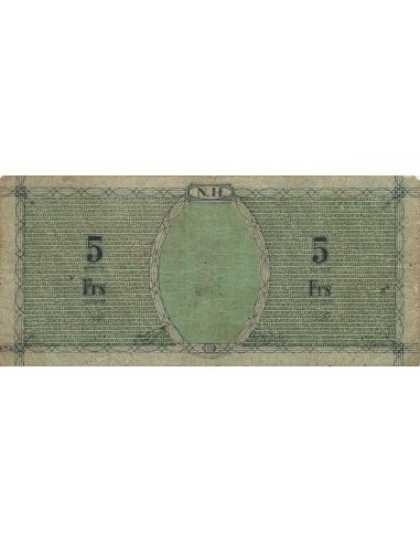 Nouvelles Hébrides 5 francs - ND (1943) - P.1 5 francs 1943