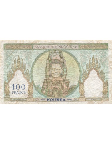 Nouvelles Hébrides 100 francs - ND (1945) - P.10c 100 francs 1945