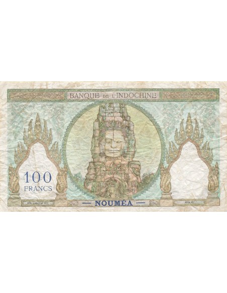 Nouvelles Hébrides 100 francs - ND (1945) - P.10c 100 francs 1945