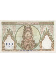 Nle Calédonie 100 Francs - ND (1957) - P.42d 100 francs 1957 2