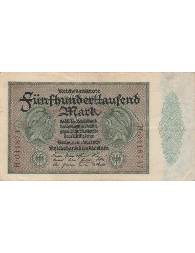 Allemagne 500000 Mark - 01-05-1923 - P.88 500000 mark 1923