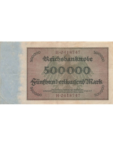 Allemagne 500000 Mark - 01-05-1923 - P.88 500000 mark 1923