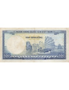 Vietnam du Sud 500 Dong - ND (1966) - P.23 500 dong 1966 2