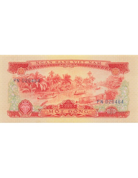 Vietnam du Sud 1 Dong - 1966 - P.40 1 dong 1966