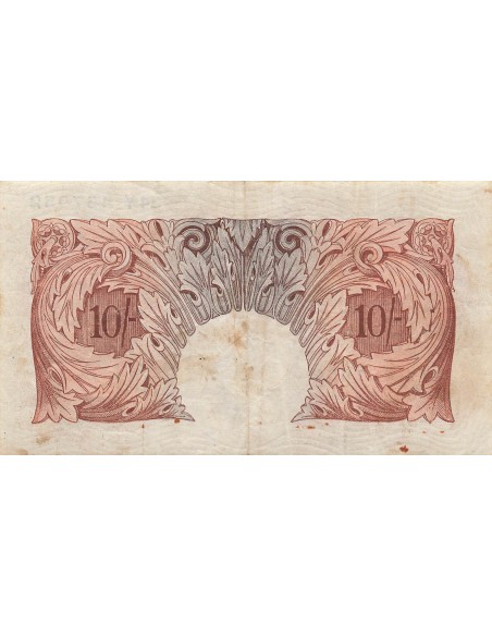 Royaume-Uni 10 Shillings - Britannia - ND (1934-39) - P.362c 10 shillings 1934