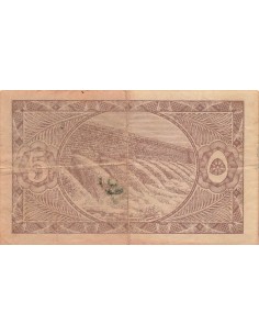 Egypte 5 Piastres - ND (1940) - P.163 5 piastres 1940 2