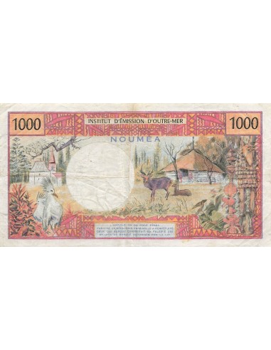 Nle Calédonie 1000 Francs - ND (1983) - P.64b 1000 francs 1983