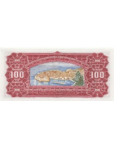 Yougoslavie 100 Dinara - 1955 - Remplacement - P.69 100 dinara 1955 2