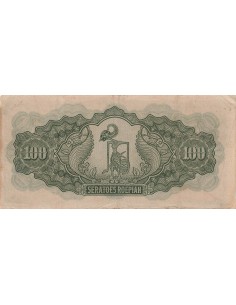 Indes Néerlandaises 100 Roepiah - Occupation japonaise - ND (1944) - P.132 100 roepiah 1944 2