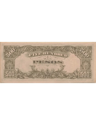 Philippines 500 Pesos - Occupation japonaise - ND (1944) - P.114 500 pesos 1944