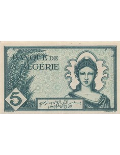 Algérie 5 Francs - 16-11-1942 - P.91 5 francs 1942 2