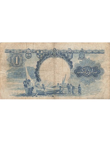 Malaya et Bornéo 1 Dollar - 1959 - P.8 1 dollar 1959