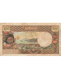 Nle Calédonie 100 Francs - ND (1971) - P.63b 100 francs 1971 2