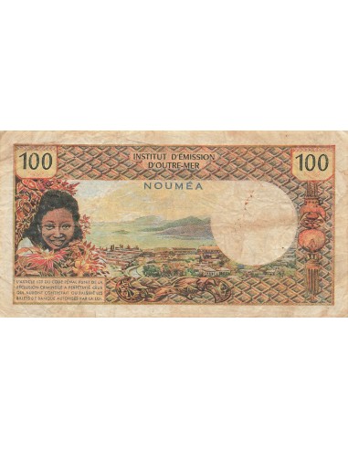 Nle Calédonie 100 Francs - ND (1969) - P.59 100 francs 1969