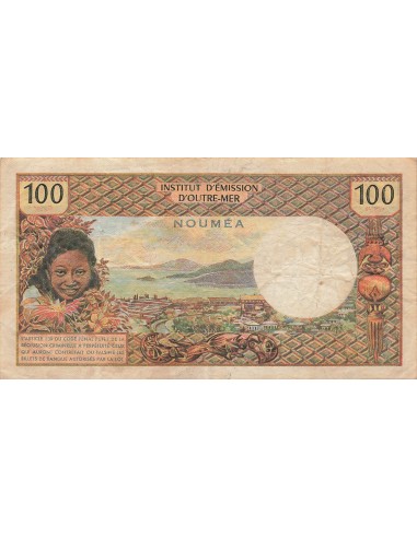 Nle Calédonie 100 Francs - ND (1971) - P.63a 100 francs 1971