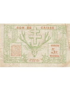 Nle Calédonie 5 Francs - 15-06-1943 - Nouméa - P.58 5 francs 1943 2