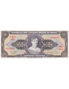 Brésil 5 Centavos sur 50 Cruzeiros - ND (1966) - P.184a 5 centavos 1966