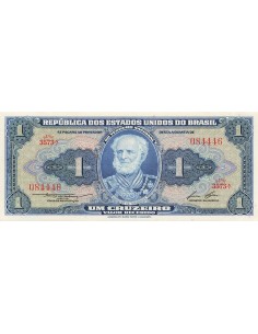 Brésil 1 Cruzeiro - ND (1958) - P.150d 1 cruzeiro 1958