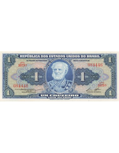 Brésil 1 Cruzeiro - ND (1958) - P.150d 1 cruzeiro 1958