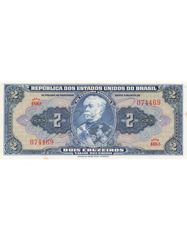Brésil 2 Cruzeiros - ND (1944) - P.133 2 cruzeiros 1944