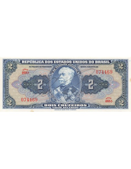 Brésil 2 Cruzeiros - ND (1944) - P.133 2 cruzeiros 1944