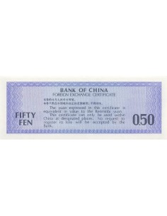 Chine 50 Fen - Foreign Exchange Certificate - 1979 - P.FX2 50 fen 1979 2