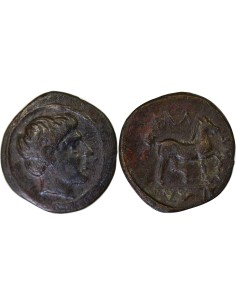 Grèce (Thessalie) Phalanna - Chalque - IIIe Siecle Av JC 1 chalque Bronze IIIe siècle Av JC Phalanna