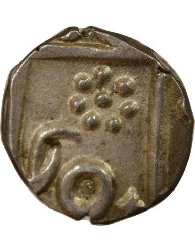 Jayaji Rao - 1/4 Roupie Argent - 1865 / 1869 Lashkar 1/4 roupie Argent 1865-1869 Lashkar