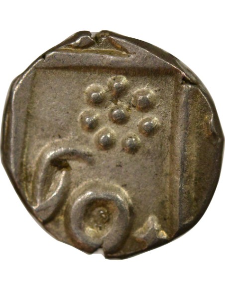 Jayaji Rao - 1/4 Roupie Argent - 1865 / 1869 Lashkar 1/4 roupie Argent 1865-1869 Lashkar