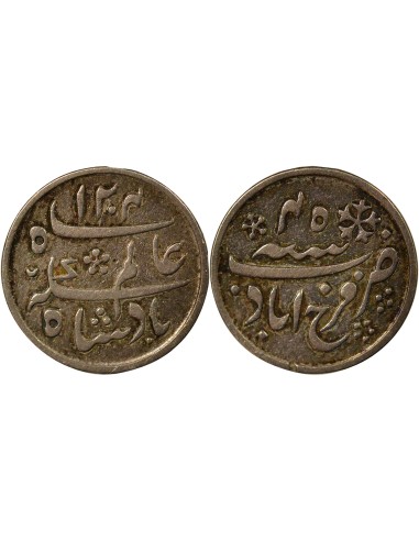 Bengale - 1/4 Roupie Argent - An 45 / 1204 AH Farrukhabad (Calcutta)